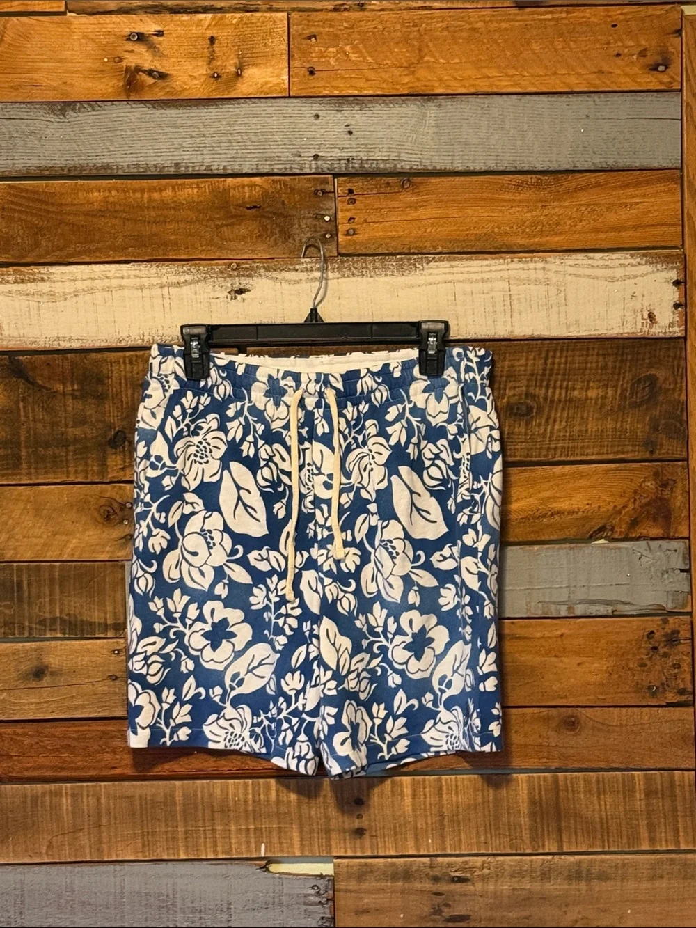 NWT Polo Ralph Lauren 7.5-Inch Floral Spa Terry Shorts